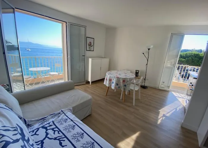 شقة Beautiful 41 M With Balcony أنتيب